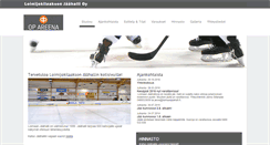 Desktop Screenshot of loimaanjaahalli.fi